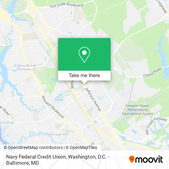 Navy Federal Credit Union map