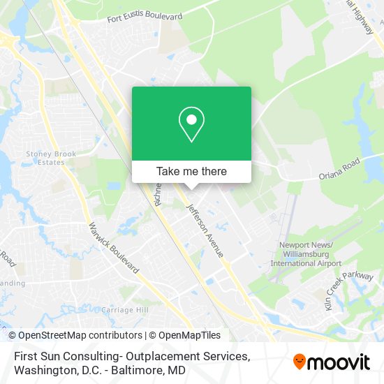 First Sun Consulting- Outplacement Services map