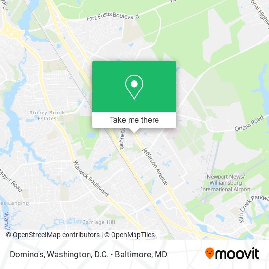 Domino's map