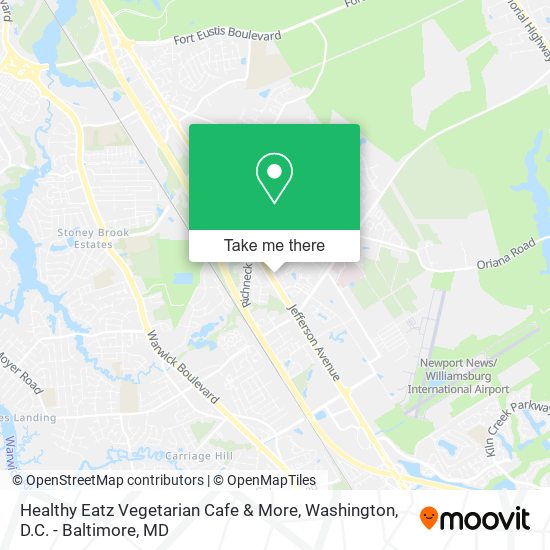 Healthy Eatz Vegetarian Cafe & More map