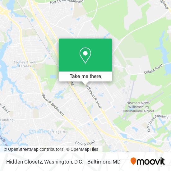 Hidden Closetz map