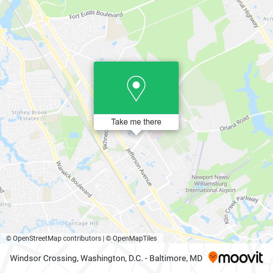 Windsor Crossing map