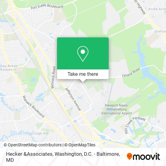 Hecker &Associates map