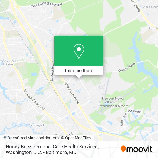 Honey Beez Personal Care Health Services map