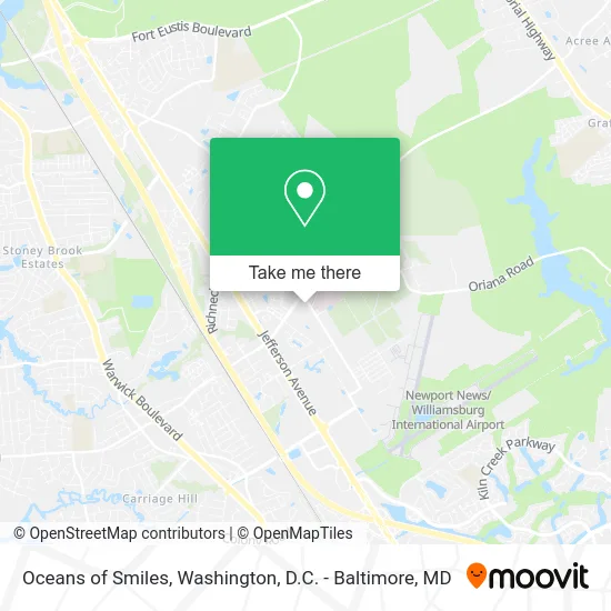 Oceans of Smiles map