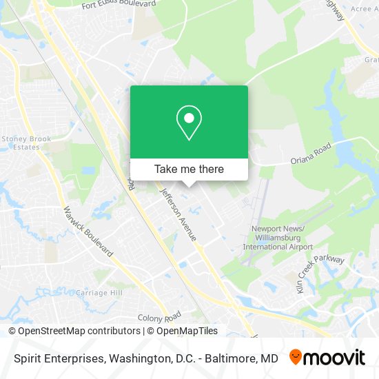Mapa de Spirit Enterprises