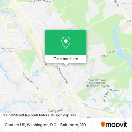 Contact US map