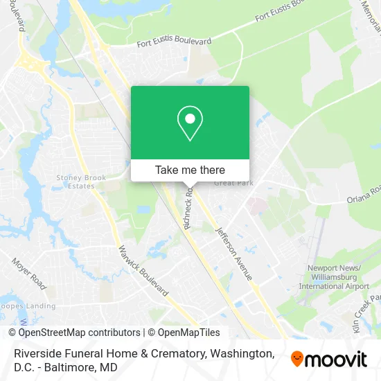 Riverside Funeral Home & Crematory map