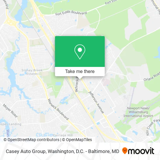 Casey Auto Group map