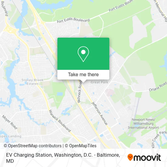 EV Charging Station map