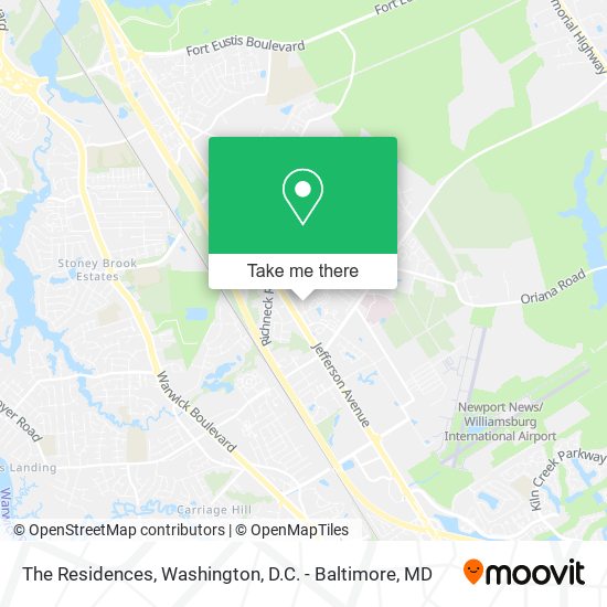 Mapa de The Residences