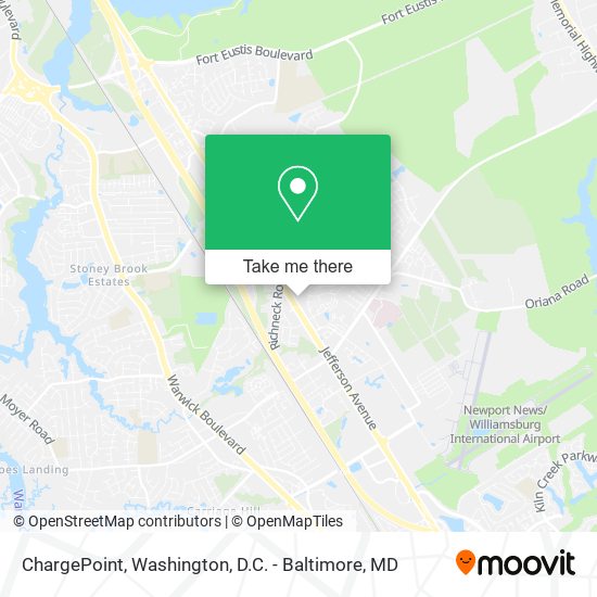 ChargePoint map