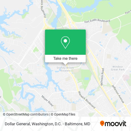 Dollar General map