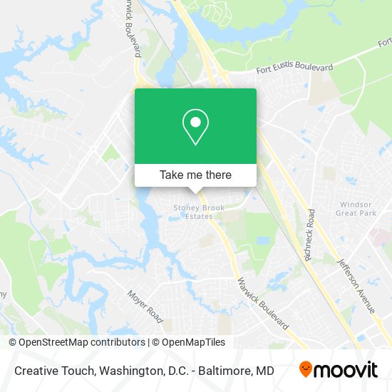 Creative Touch map