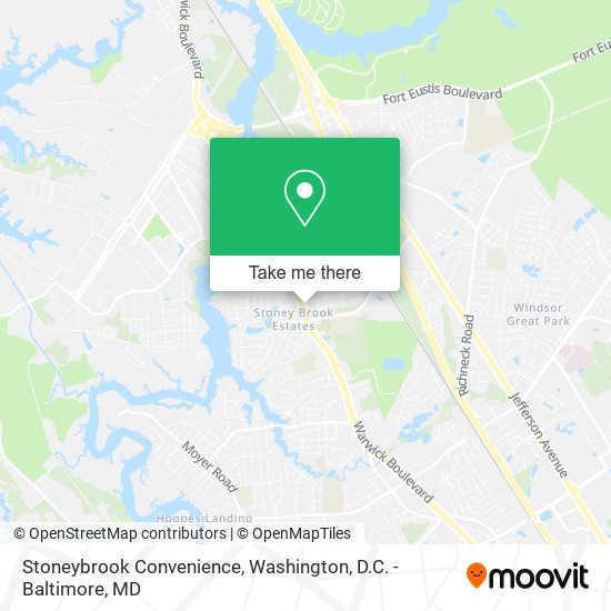 Mapa de Stoneybrook Convenience