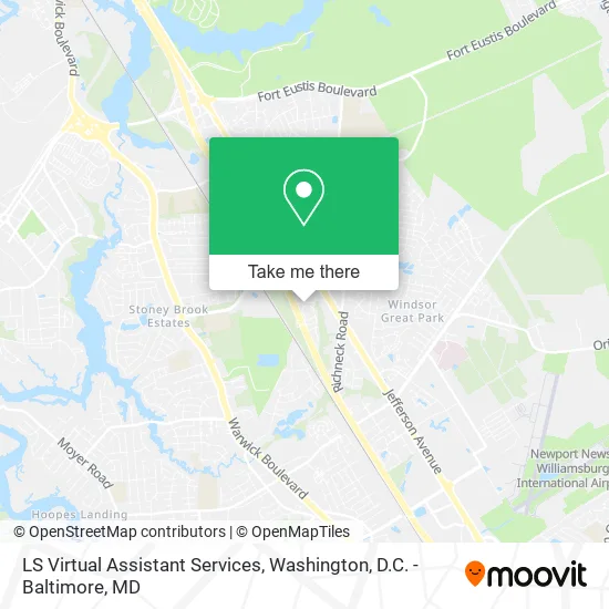 LS Virtual Assistant Services map