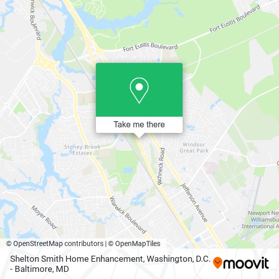 Shelton Smith Home Enhancement map