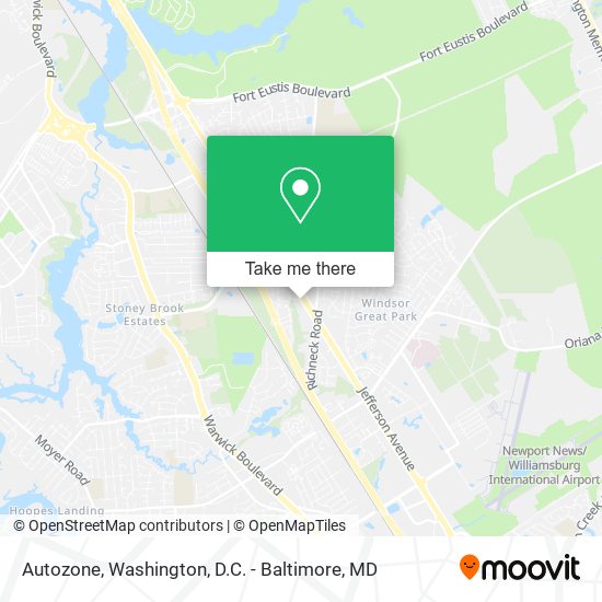Autozone map