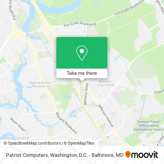 Patriot Computers map