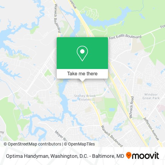 Mapa de Optima Handyman