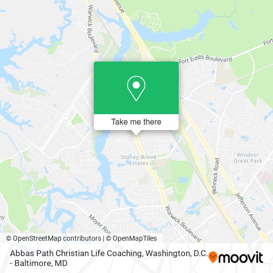 Abbas Path Christian Life Coaching map