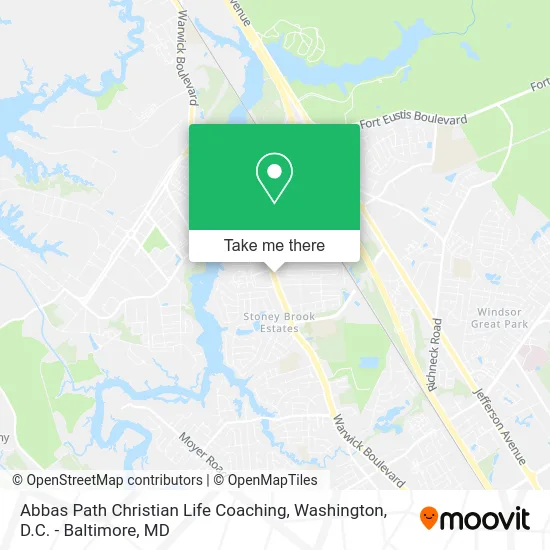 Abbas Path Christian Life Coaching map