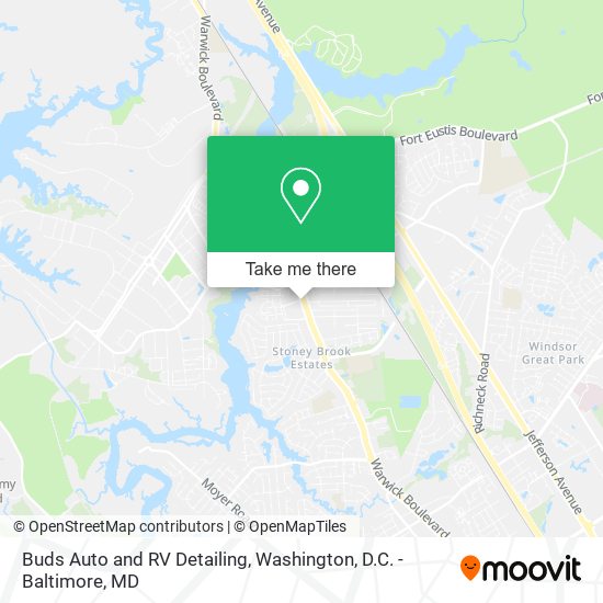 Buds Auto and RV Detailing map