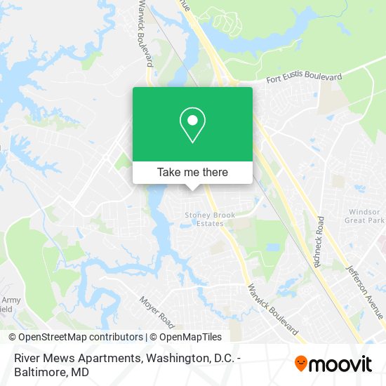 River Mews Apartments map