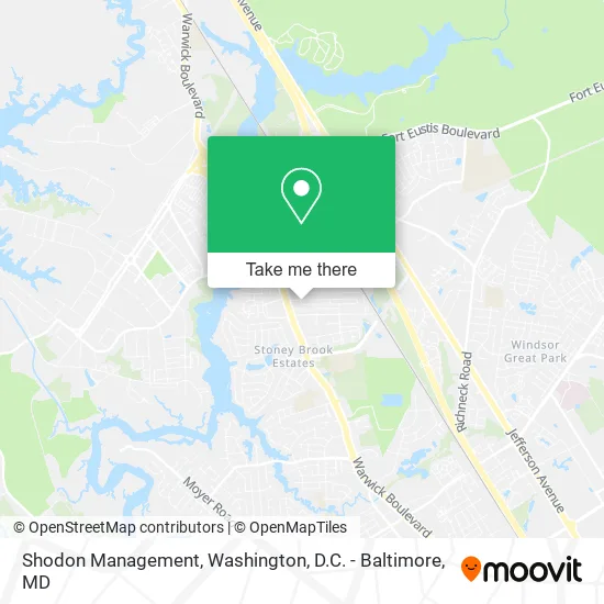 Shodon Management map