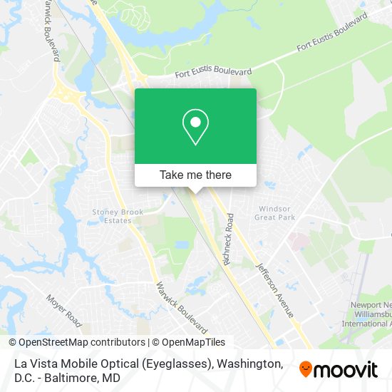 Mapa de La Vista Mobile Optical (Eyeglasses)