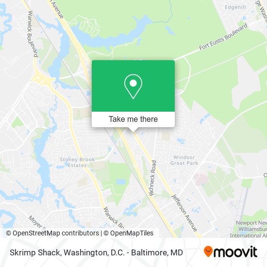 Skrimp Shack map