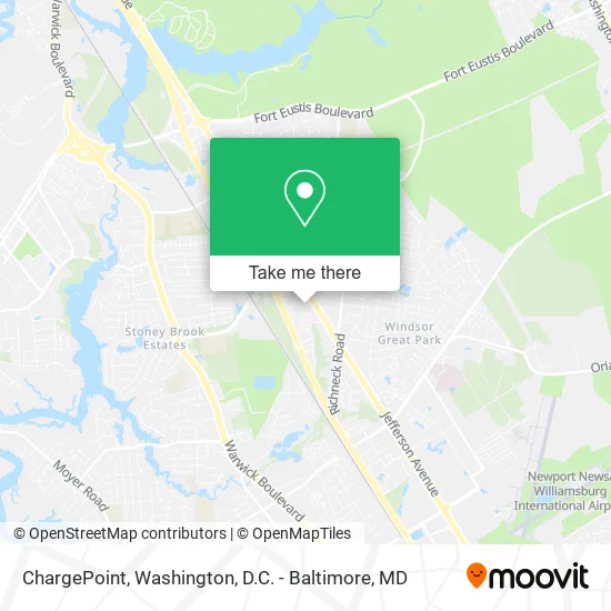 ChargePoint map