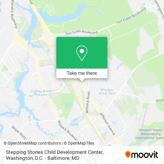 Stepping Stones Child Development Center map