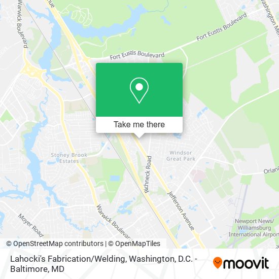 Mapa de Lahocki's Fabrication/Welding