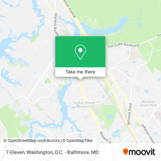 7-Eleven map