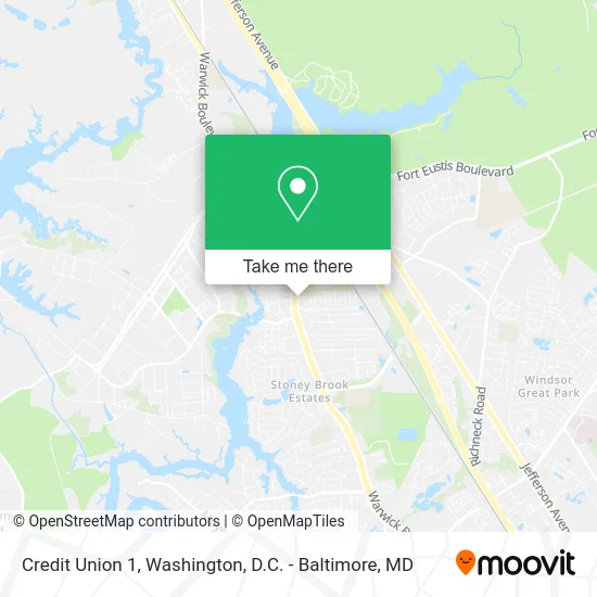 Credit Union 1 map
