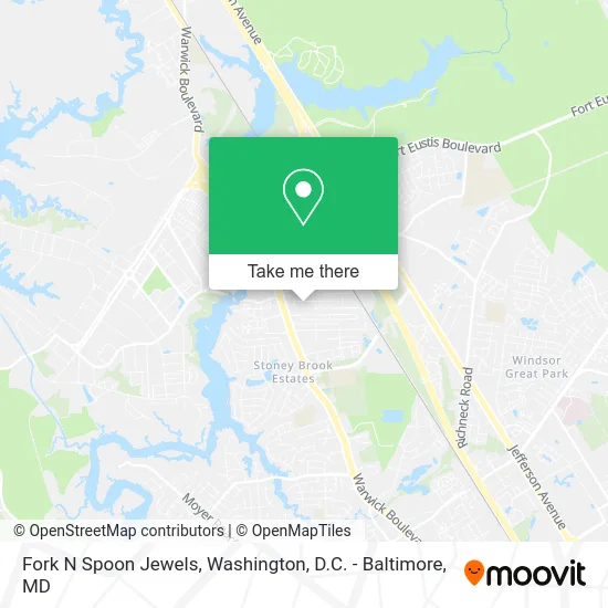 Fork N Spoon Jewels map