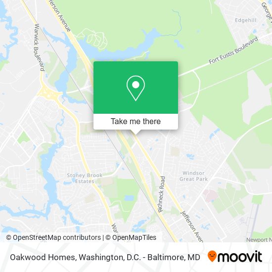 Oakwood Homes map