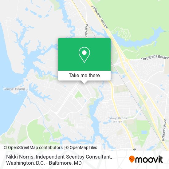 Mapa de Nikki Norris, Independent Scentsy Consultant