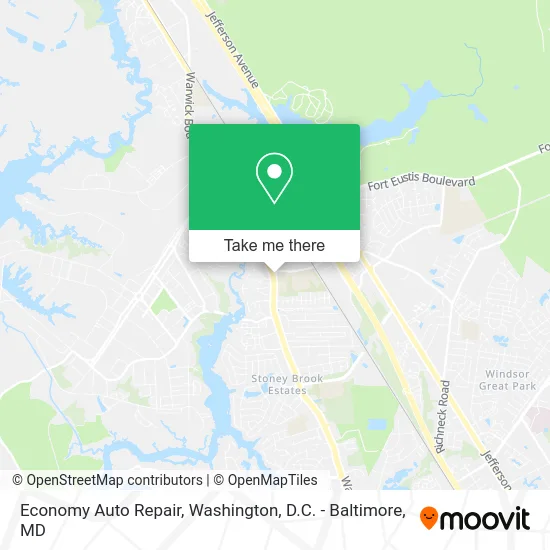 Economy Auto Repair map