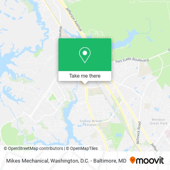 Mikes Mechanical map