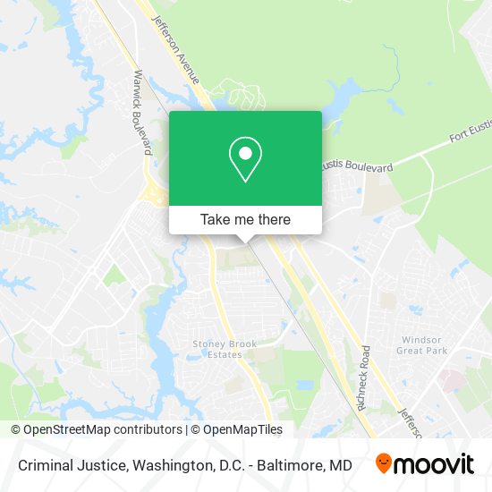 Mapa de Criminal Justice