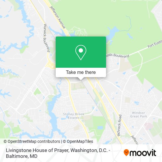 Mapa de Livingstone House of Prayer