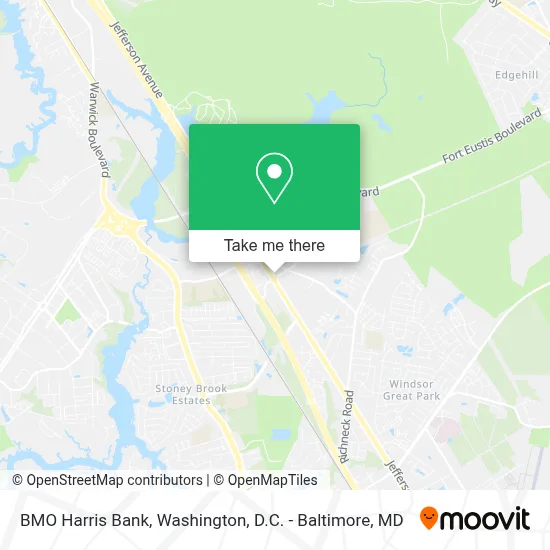BMO Harris Bank map