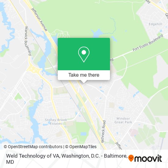 Mapa de Weld Technology of VA