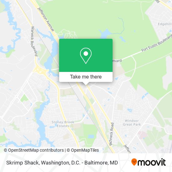 Skrimp Shack map