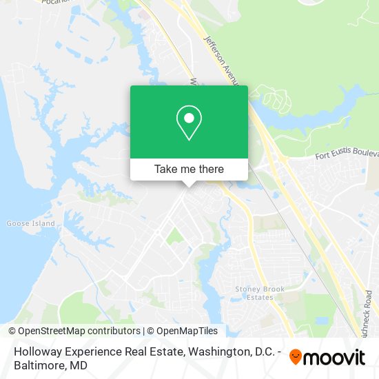 Holloway Experience Real Estate map