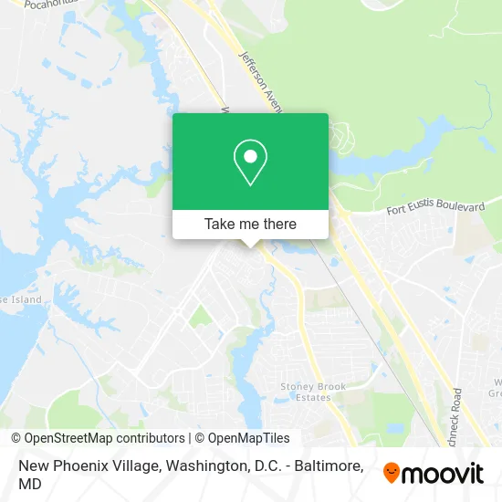 New Phoenix Village map
