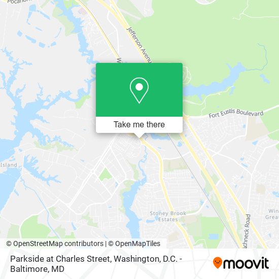 Parkside at Charles Street map