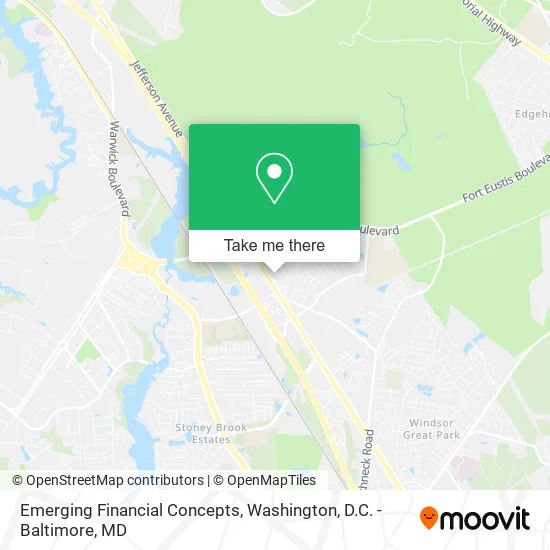 Emerging Financial Concepts map